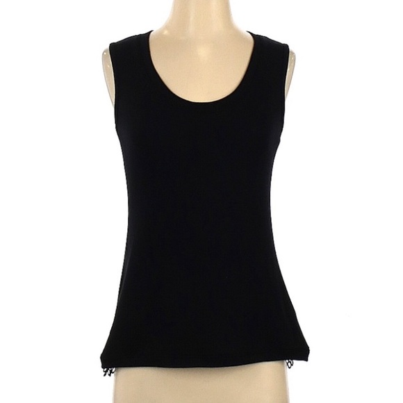 XS Red haute Sleeveless Top
Pullover sweater 
Black lace back - Picture 2 of 6